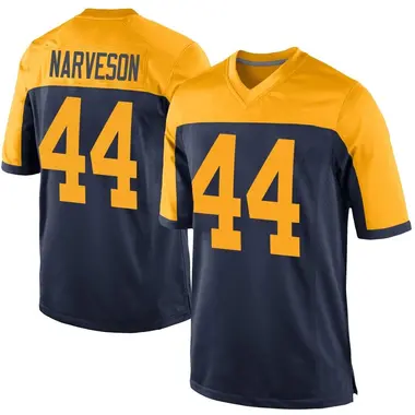 Men's Brayden Narveson Green Bay Packers Alternate Jersey - Game Navy