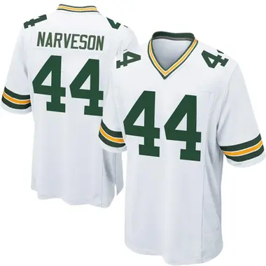 Men's Brayden Narveson Green Bay Packers Jersey - Game White