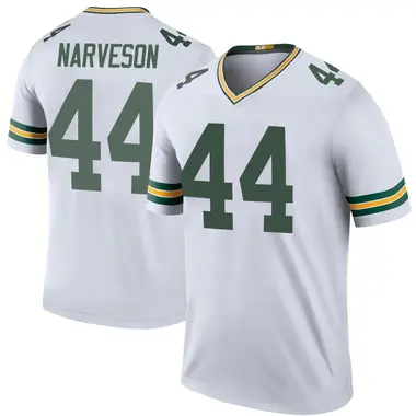 Youth Brayden Narveson Green Bay Packers Color Rush Jersey - Legend White